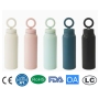 New 25oz Magnetic Water Bottle Phone Holder Vacuum Water Sports Bottle Flask for Gym Top With Magnet Cell Phone Mount Stand