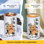USA Warehouse RTS 30pcs/ctn 12oz Sublimation Sippy Cup Kids Bottle with Handle Lid and Plastic Lid for Direct Drinking