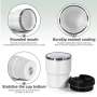 30PCS/CTN RTS 6oz Sublimation Stainless Steel Coffee Mugs Mini Cups Inside with Enamel Coating Heat Printing