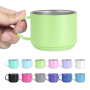 Custom Color 5oz 3.5oz Premium BPA Free 304 Metal Coffee Mug Long Lasting Keep Warm or Cold Coffee Cup for Travel Gift