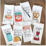 USA RTS Polyester 350gsm Sublimation Blank Plain Waffle Kitchen Tea Hand Dish Towels Microfiber Drying Towel for Heating Press