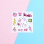 Custom logo Waterproof Cute Sticker Uv Dtf Wraps for Drinking Water Cup Glass Tumbler
