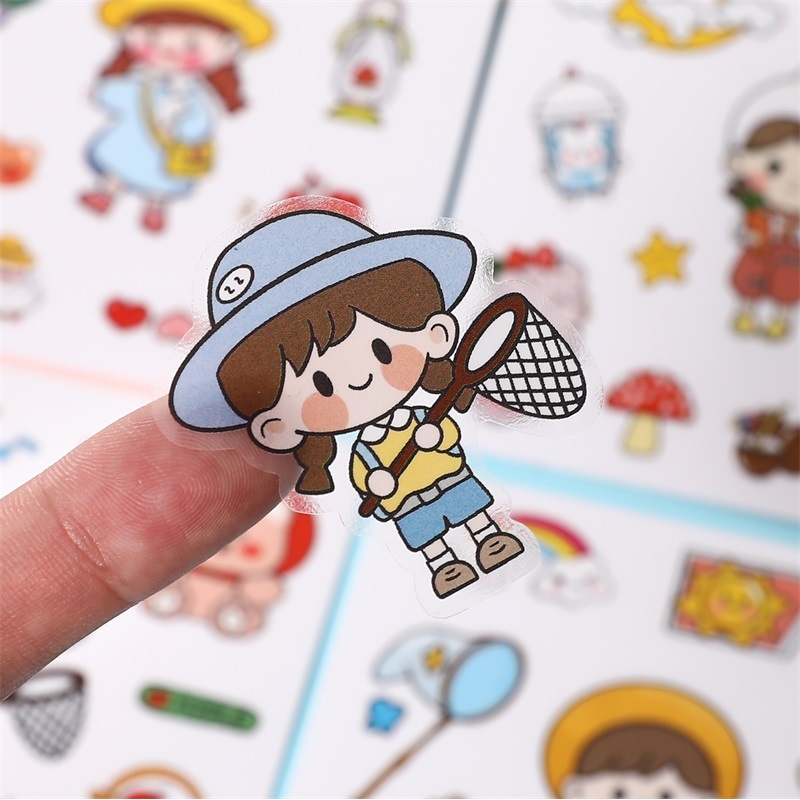 Custom logo Waterproof Cute Sticker Uv Dtf Wraps for Drinking Water Cup Glass Tumbler