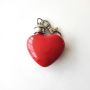 Wholesale 30ml 1oz Hip Flask Heart-Shaped Keychain SS304 Stainless Steel Flask Heart Bottle Mini Drinking Ware Key Chain Flask