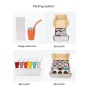 Wholesale 3oz Shot Glass Tumbler Stainless Steel SS304 Inner Plastic Outside Car Travel Mug Mini Cup with Metal Silicone Straw