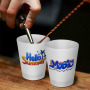 US Warehouse 144PCS/CTN  RTS 1.5oz Sublimation Shot Glass Wine Whiskey Glass Frosted Sublimation Blanks 1.5 oz Shot Glasses