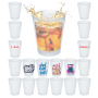 US Warehouse 144PCS/CTN  RTS 1.5oz Sublimation Shot Glass Wine Whiskey Glass Frosted Sublimation Blanks 1.5 oz Shot Glasses