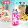 Vasos Para Personalizacion Cute Kids Clear Sippy Cups Wholesale 450ml 550ml Plastic Acrylic Tumblers with Lids and Straws