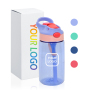Vasos Para Personalizacion Cute Kids Clear Sippy Cups Wholesale 450ml 550ml Plastic Acrylic Tumblers with Lids and Straws