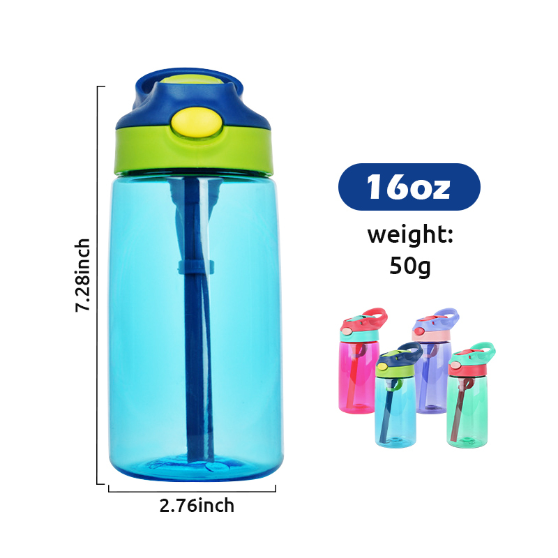 Vasos Para Personalizacion Cute Kids Clear Sippy Cups Wholesale 450ml 550ml Plastic Acrylic Tumblers with Lids and Straws
