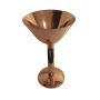 150ml Stainless Steel Martini Margarita Tumbler Wine Glasses Cocktail Glasses Copper Plated Metal Wine Glass Bar Supplies