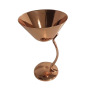 150ml Stainless Steel Martini Margarita Tumbler Wine Glasses Cocktail Glasses Copper Plated Metal Wine Glass Bar Supplies