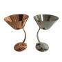150ml Stainless Steel Martini Margarita Tumbler Wine Glasses Cocktail Glasses Copper Plated Metal Wine Glass Bar Supplies