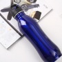 Gym Sport Travel 500ml 750ml Golssy Finished Drinking Bottle 304 Stainless Steel Custom Gourd Shaped Cycling Water Bottles