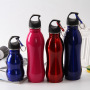 Gym Sport Travel 500ml 750ml Golssy Finished Drinking Bottle 304 Stainless Steel Custom Gourd Shaped Cycling Water Bottles