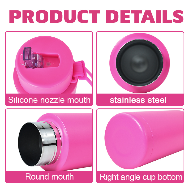 RTS Stocked 25pcs/ctn 34oz Water Bottles Insulated Vacuum Flask Double Wall Stainless Steel Sport Bottle