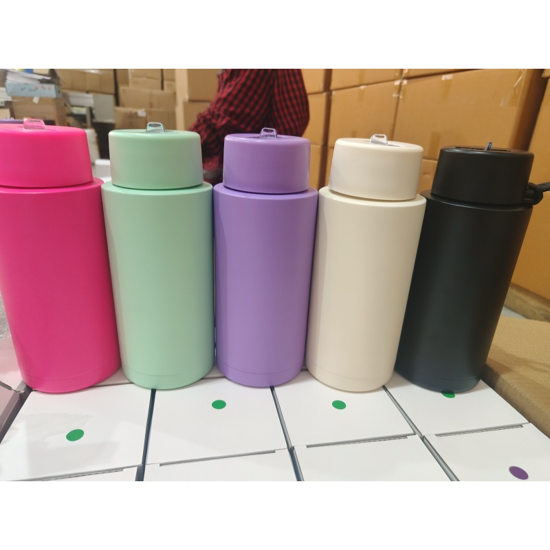 RTS Stocked 25pcs/ctn 34oz Water Bottles Insulated Vacuum Flask Double Wall Stainless Steel Sport Bottle