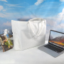 RTS US 10pcs/ctn Canvas Tote Bag - Extra Large Shopping Beach Totes Bags Reusable Big Grocery Bag
