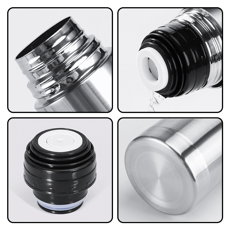 Bullet 350ML/500ML750ML/1000ML Classical Double Wall Stainless Steel Thermoses Vacuum Flasks Bullet Shape Water Bottle