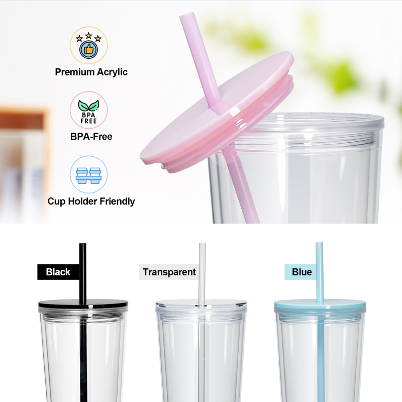 Schneekugeltumbler 24 oz Tumbler Personalized Tumbler Double Walled 24oz Snowglobe Tumbler Mason Jar Cup with Lid and Straw