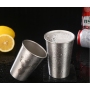 Custom Logo 350ml 500ml Single Wall Stainless Steel Beer Mugs Portable Coffee Drinking Cups Promotional Gift Camping Mug
