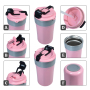 16oz Travel Mug Insulated Coffee Cup Stainless Steel Vacuum Mug Reusable Double Walled Tumbler with 2in1 Lids