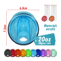 20oz Replacement Lids Mixed Color Sublimation Blanks Tumbler Colorful Lids Stocked Replacement Tumbler Lids Novelty Gift
