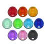 20oz Replacement Lids Mixed Color Sublimation Blanks Tumbler Colorful Lids Stocked Replacement Tumbler Lids Novelty Gift