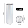 USA Warehouse in Stocked 20oz Shimmer Glitter White Holographic Sublimation Blanks Tumbler 25PCS/CTN