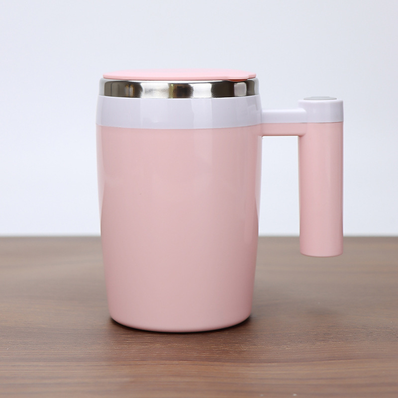 New Fashion Stainless Steel Smart Automatic Electric Mixing Cup Coffee Milk Magnetic Rotation Self Stirring Coffee Mug Mixer