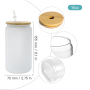 Sublimation Blanks Glass 16oz Beer Can Glass Sublimation Blank Usa Warehouse