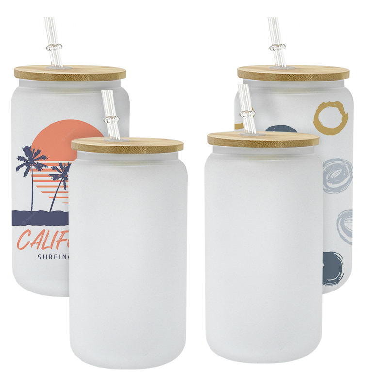 Sublimation Blanks Glass 16oz Beer Can Glass Sublimation Blank Usa Warehouse