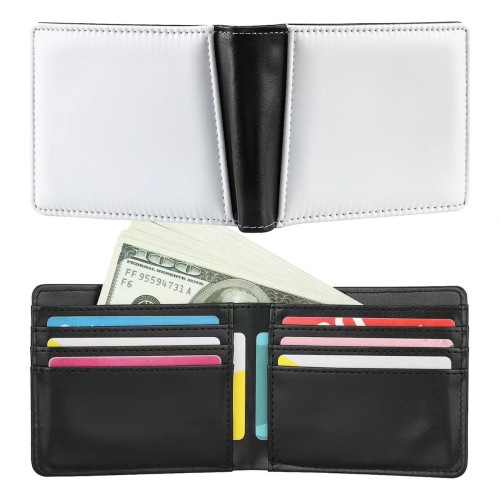 RTS Us Warehouse 30PCS/CTN Sublimation Blank PU Leather Wallet DIY Sublimation Hot Photo Leather Crafts Wallet Card Bag