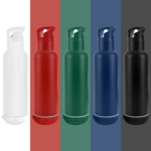 Wholesale 25oz Stainless Steel Tumbler With Innovative Removable Bottom Storage Container and Wireless Speaker Bottom