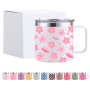Factory Wholesale 14 oz Coffee Mug Thermostatic Cup Vaccum Flask Insulated Tea Coffee Mug for Mothers Day Valentine Wedding