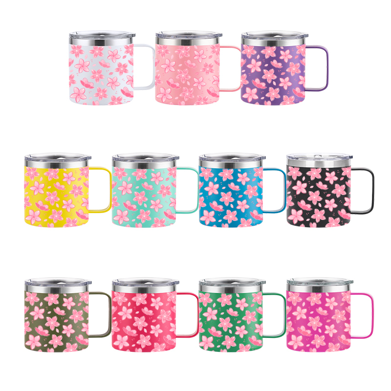Factory Wholesale 14 oz Coffee Mug Thermostatic Cup Vaccum Flask Insulated Tea Coffee Mug for Mothers Day Valentine Wedding