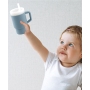 Food Grade 280ML Silicone Sippy Tumbler Trainer Bottle Water Drinking Straw Cup for Baby Kids Toddler Heat-resistant Custom logo