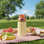 12oz Stainless Steel Kids Water Bottle With Straw Child Children Bpa Free Kids Drink School Cute Water Bottle for Kids School