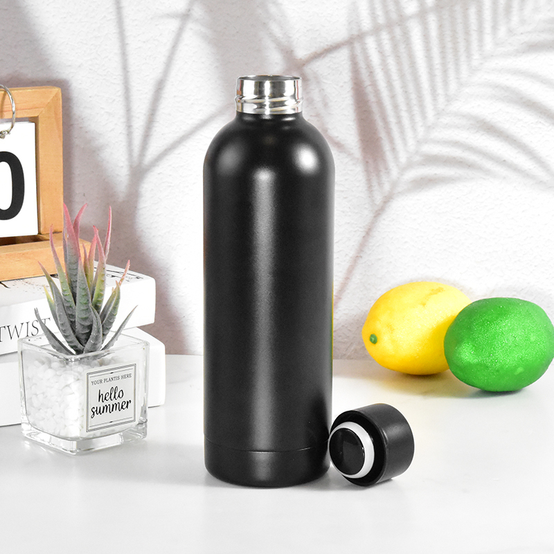 Water Bottle Personalized 350ml 500ml 750ml 1000ml Insulated Water Bottles Tumblers for Laser Engraving with Color Underlay
