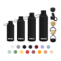 Soft Touch 350ml 500ml 750ml 1000ml Vacuum Flask Double Wall Stainless Steel Bottle Rubber Coating Small Mouth Bottle