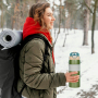 Wholesale 800ml Stainless Steel Cup Powder Coated Portable Vacuum Insulated Water Bottle With Bounce Button Screw on Lid Straw