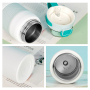 Wholesale 800ml Stainless Steel Cup Powder Coated Portable Vacuum Insulated Water Bottle With Bounce Button Screw on Lid Straw