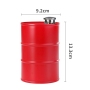 750ml Outdoor Travel Portable Gasoline Creative Hip Flask Large Capacity Stainless Steel Beer Barrel Wine Liquor Water Bottle