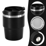 Small Pack RTS 4PCS/CTN US Warehouse 6oz Powder Coated White Coffee Mugs Mini Travel Cups Inside with Enamel Coating