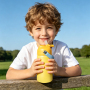 Double Wall 304 Stainless Steel BPA Free 12oz Kid Water Bottle for School with Straw Lid Flask for Back to School