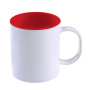 DSY 11oz Food Grade Sublimation Plastic Mug with Inner Color High Quality Plastic Mug with Handle