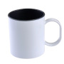 DSY 11oz Food Grade Sublimation Plastic Mug with Inner Color High Quality Plastic Mug with Handle
