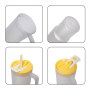 Custom logo 40oz Large Capacity Plastic Frosted Tumbler with Handle and 2 in 1 Drinking Colored Lid