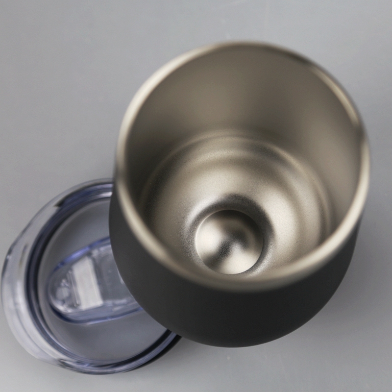 Low Price Double Wall Coffee Insulated Thermo Mug 12oz Stainless Steel Egg Cup for Coffee Wine Water Beer