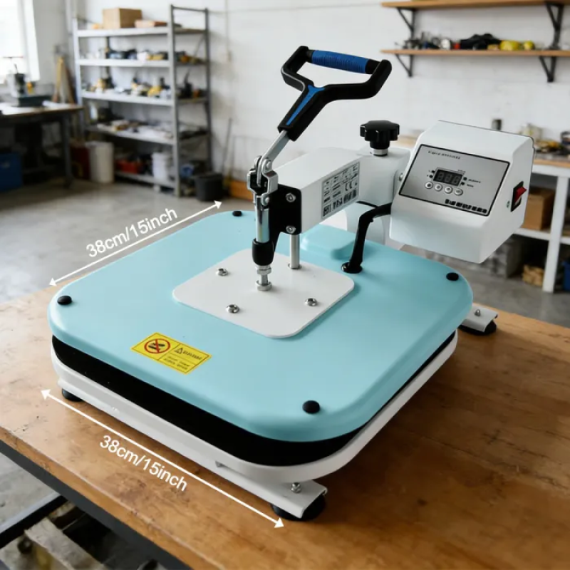 USA Warehouse RTS 15*15 Iches High Quality Heat Press Machine for T Shirt Heat Transferring Sublimation DTF Printing
